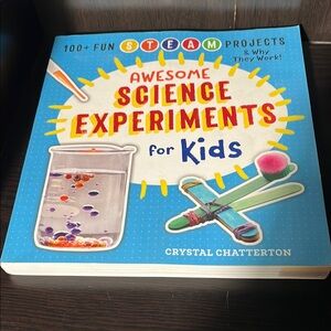 Awesome Science Experiments for Kids - Blue Cover